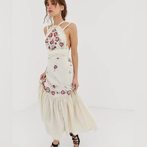 Free People Chrysanthemum Kiss maxi dress